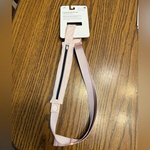 Lululemon Athletica Light Pink Fast and Free Run Belt Mini L/XL